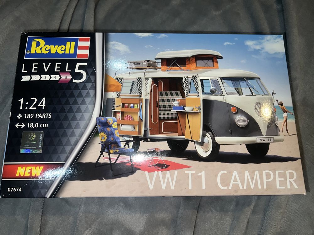 Model do złożenia VW T1 Camper NOWY 07674 Revell