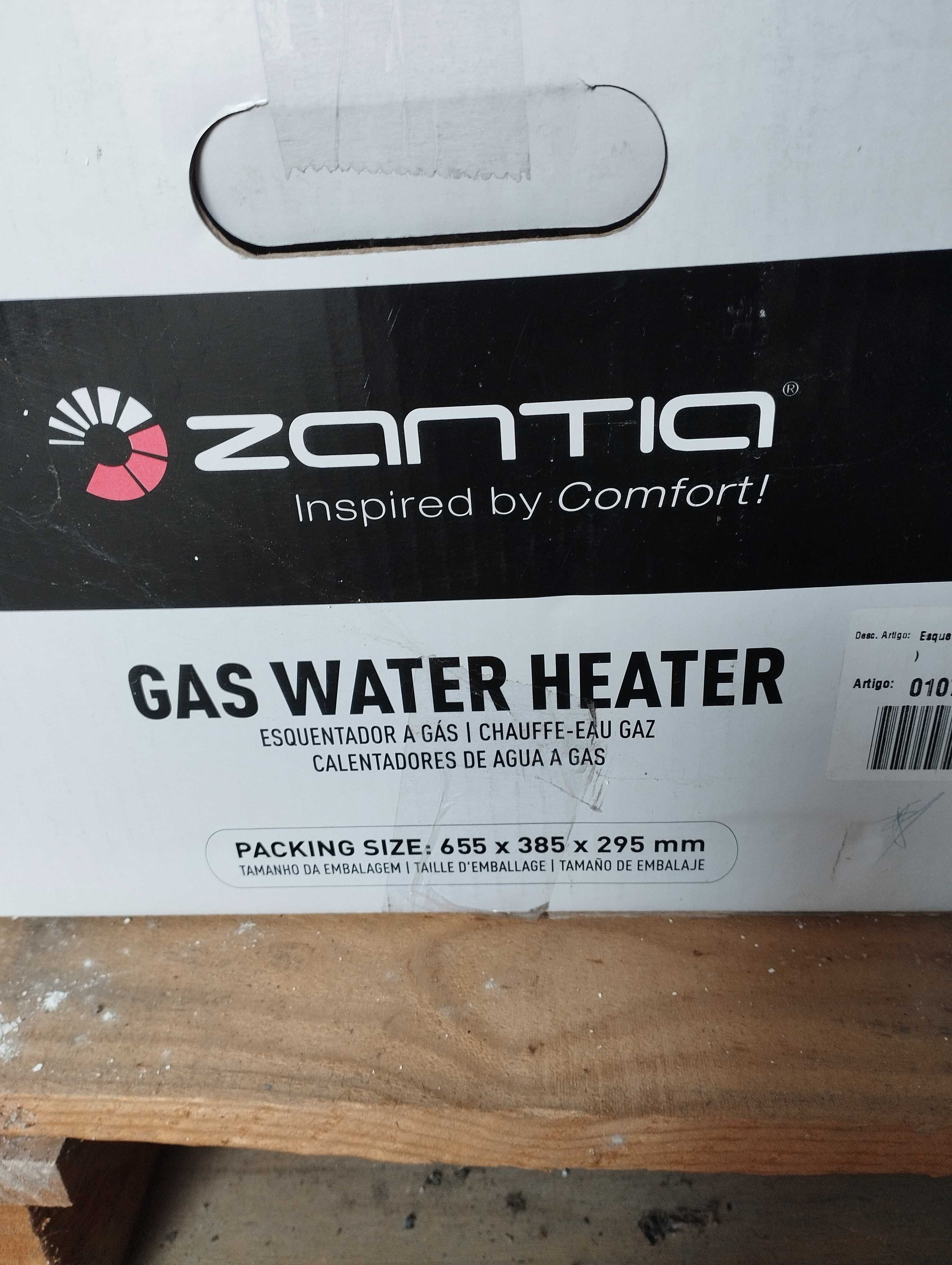 Esquentador a gás Zantia
