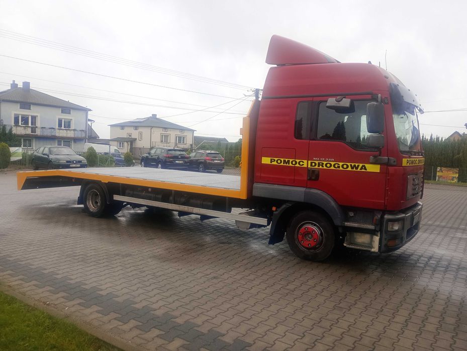 Man TGL 12.240 EURO 5 Laweta Autolaweta Pomoc Drogowa Najazd Ład 6600