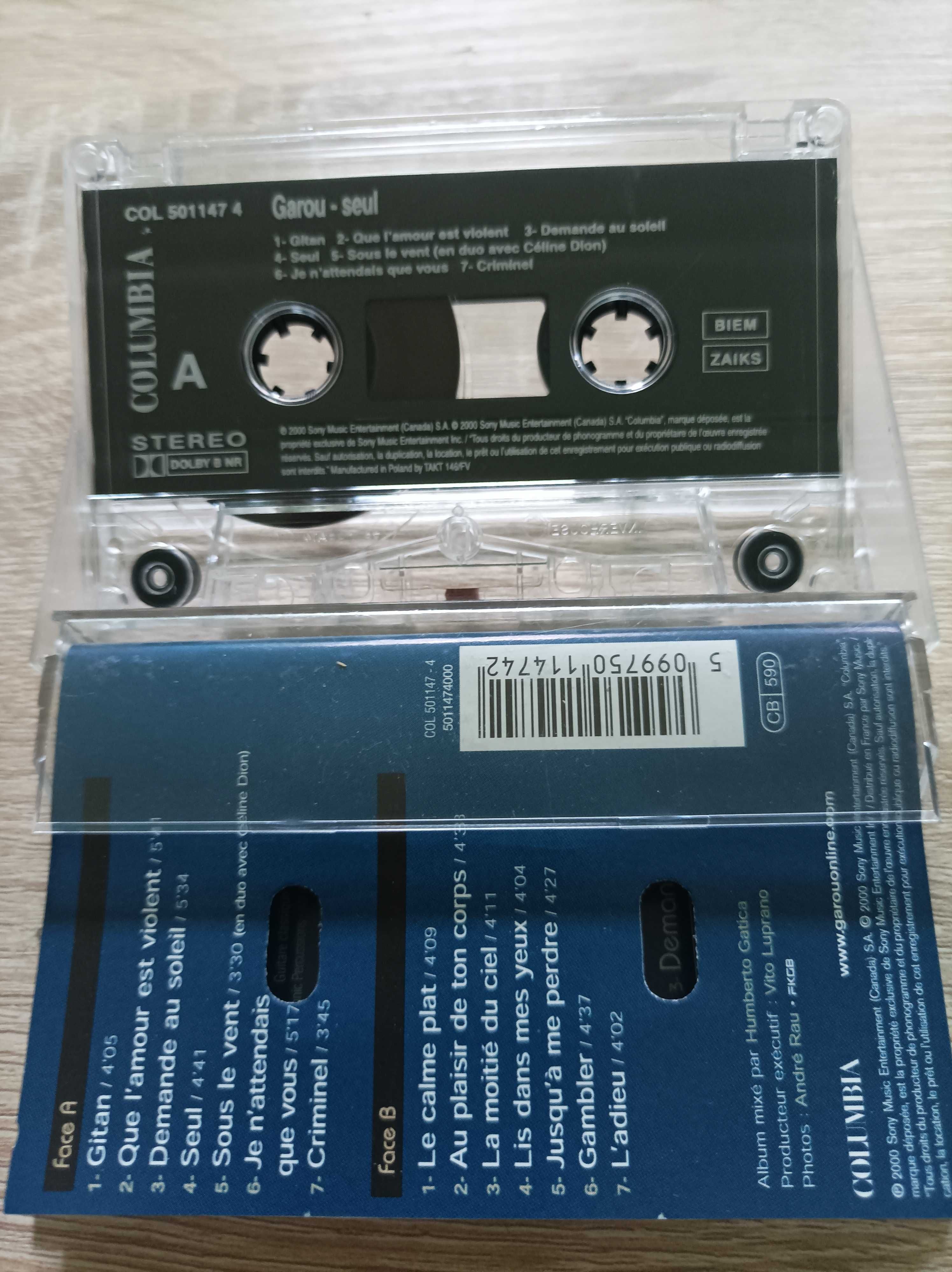 Kaseta - Garou - Seul