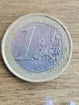 Moeda rara 1€ artigo colécionavel