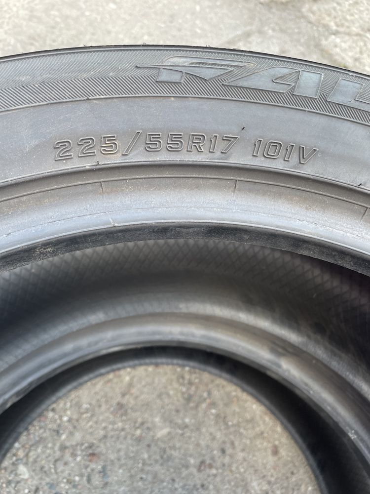 Opony Falken 225/55r17 Eurowinter HS439 uzywane zimowe - 2 sztuki