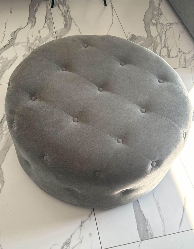 Pufa duża desing glamour