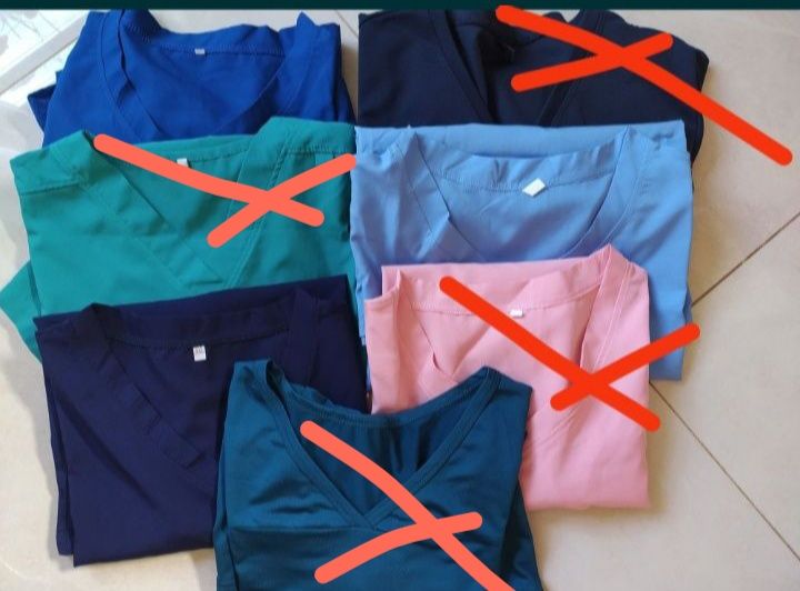 Nowe bez metki bluzy medyczne XXL