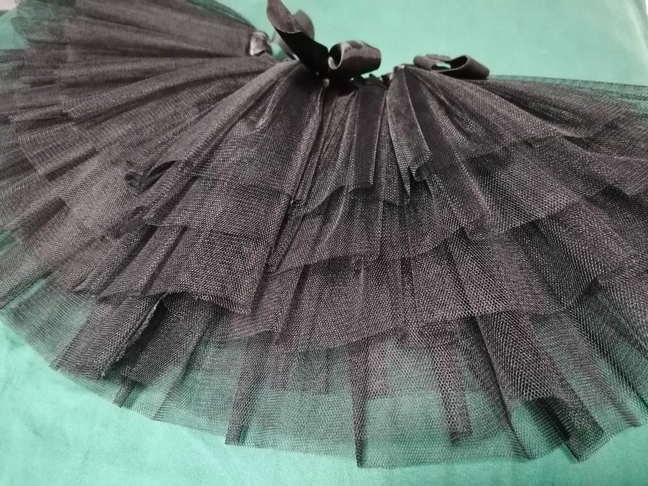 Czarna spódnica do baletu