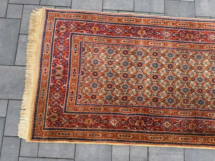 Moud Perski Ręcznie Tkany Chodnik 257x78 Iran Wełna