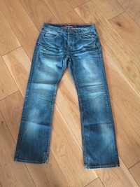 Southern Denim jeans granatowe straight fit W33 L32