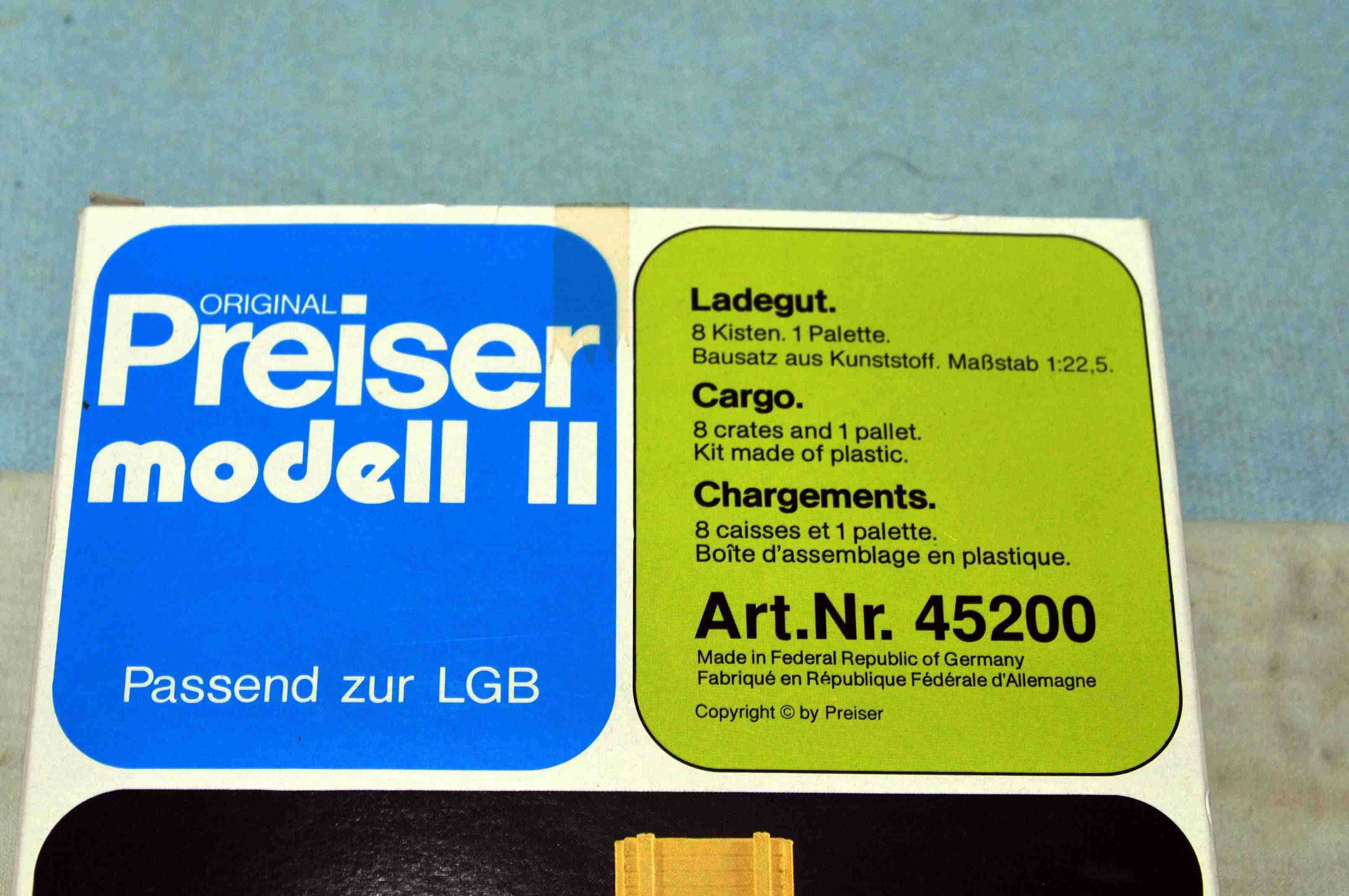 Acessórios de Layout escala 1-22 - Preiser Ref 45200