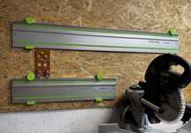 Uchwyt do  szyny festool x2