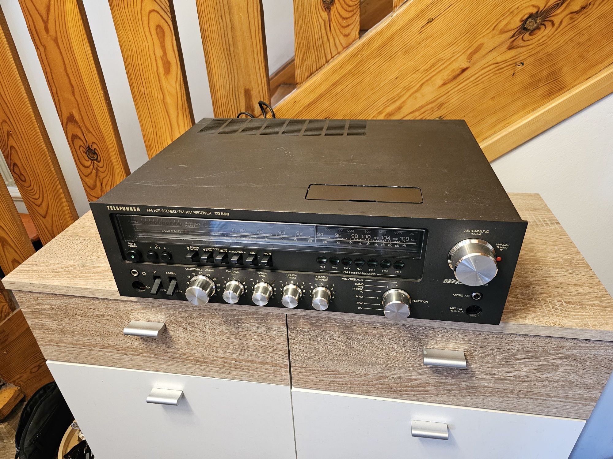 Amplituner Telefunken TR 550 piękny Stan