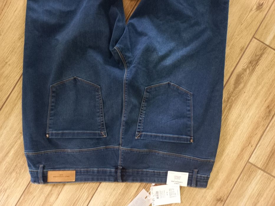 wielkie firmowe damskie spodnie jeans-ONLY CARMAKOMA-52/34-XXXXL-nowe