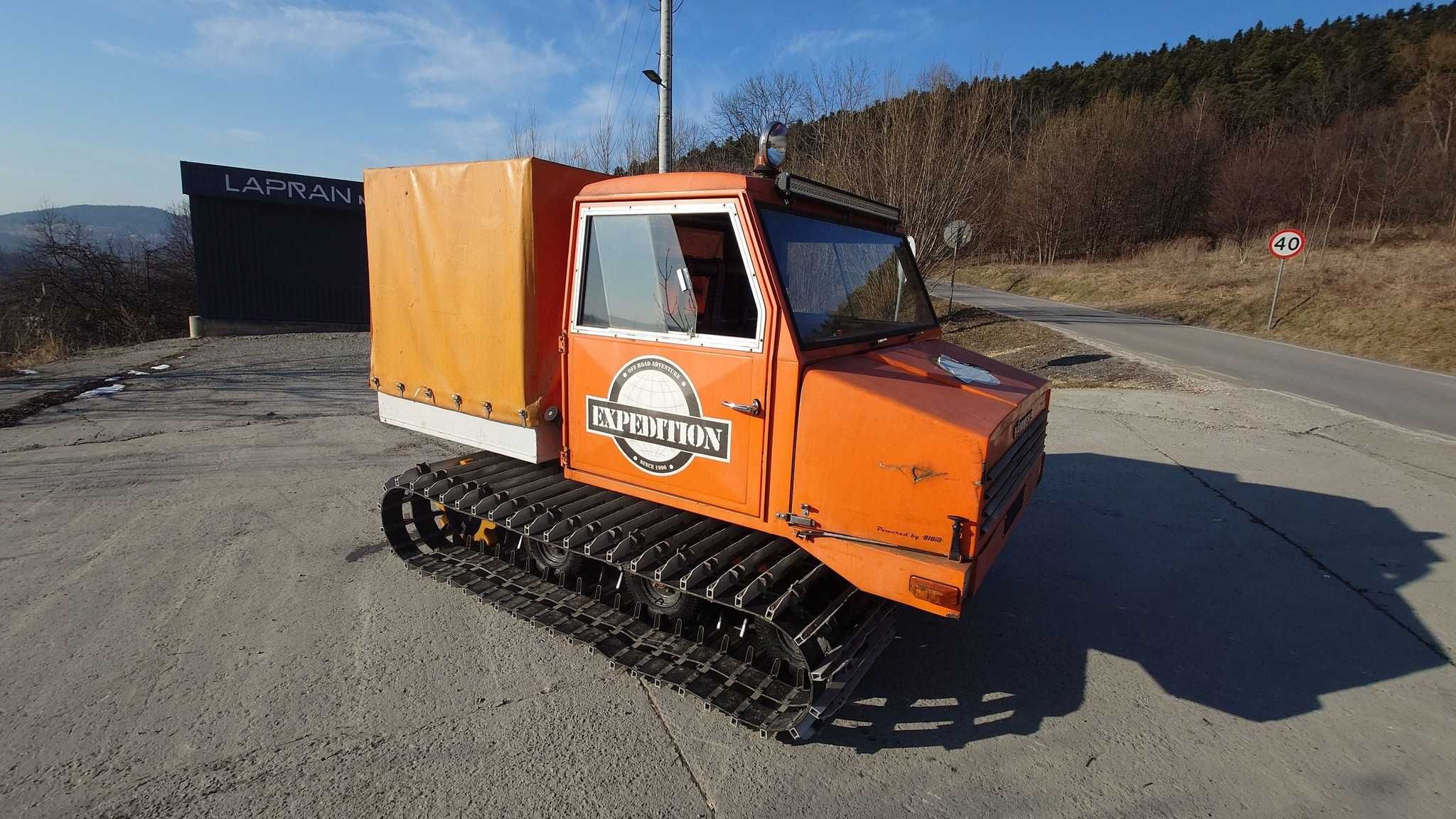 Gokart Hammerle mały Ratrak amfibia schronisko argo chata