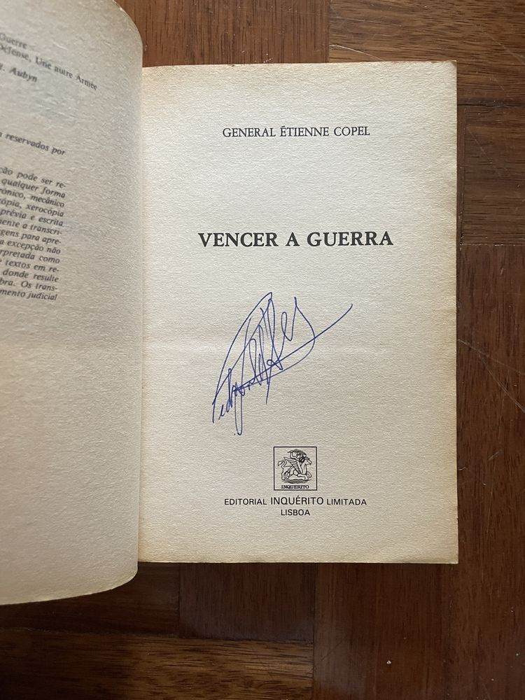Livro: Vencer a Guerra Outra defesa, outro exército de General Copel