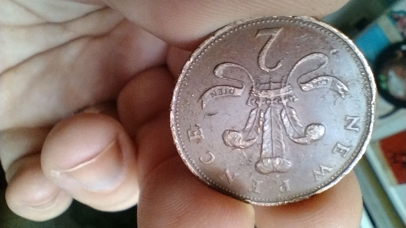 2 New Pence z 1971 z Elizabeth II