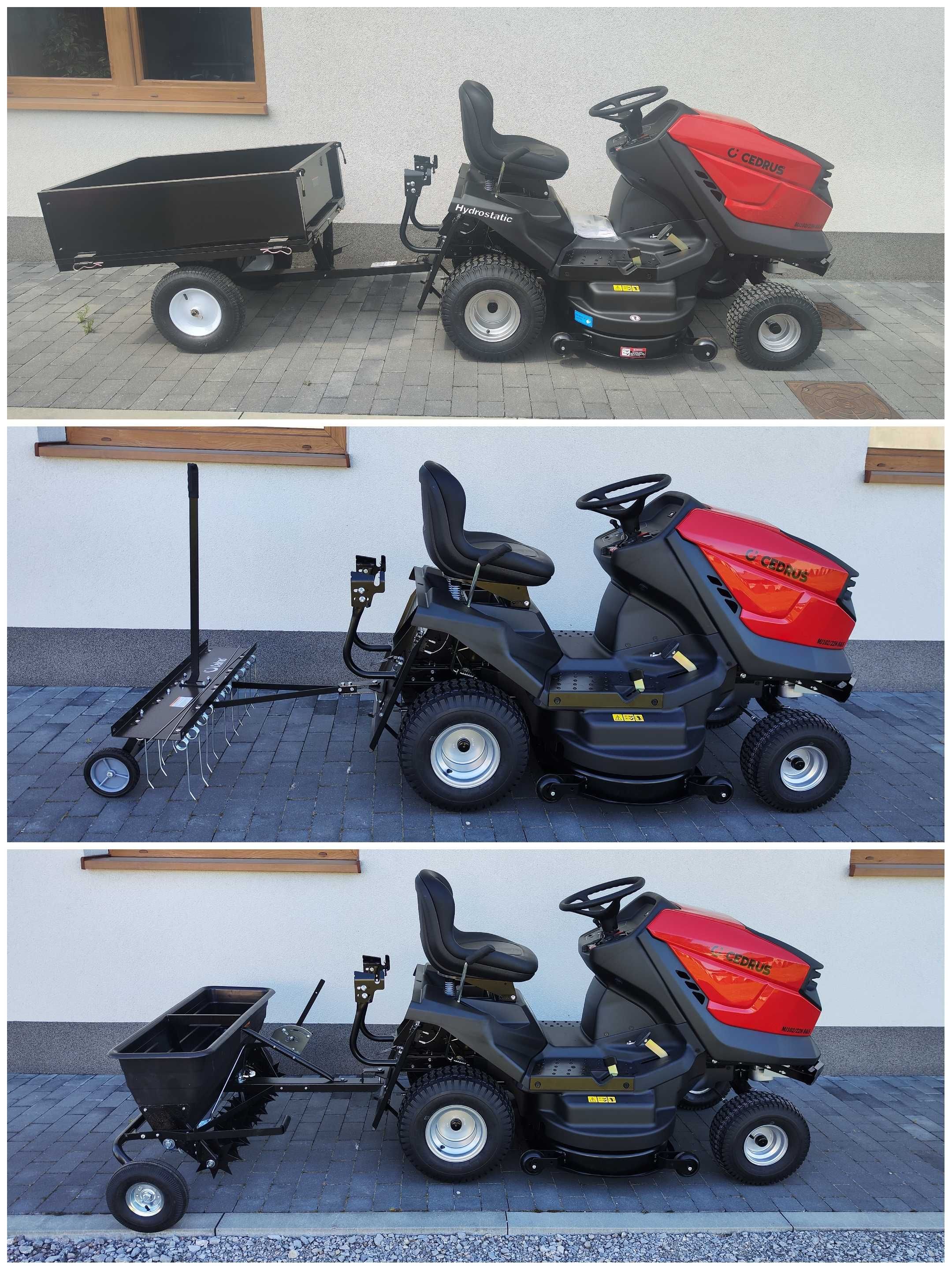 Nowa kosiarka traktorek Cedrus C-Trac 92HC 102 HC 65MC 86MC 98HS nowe
