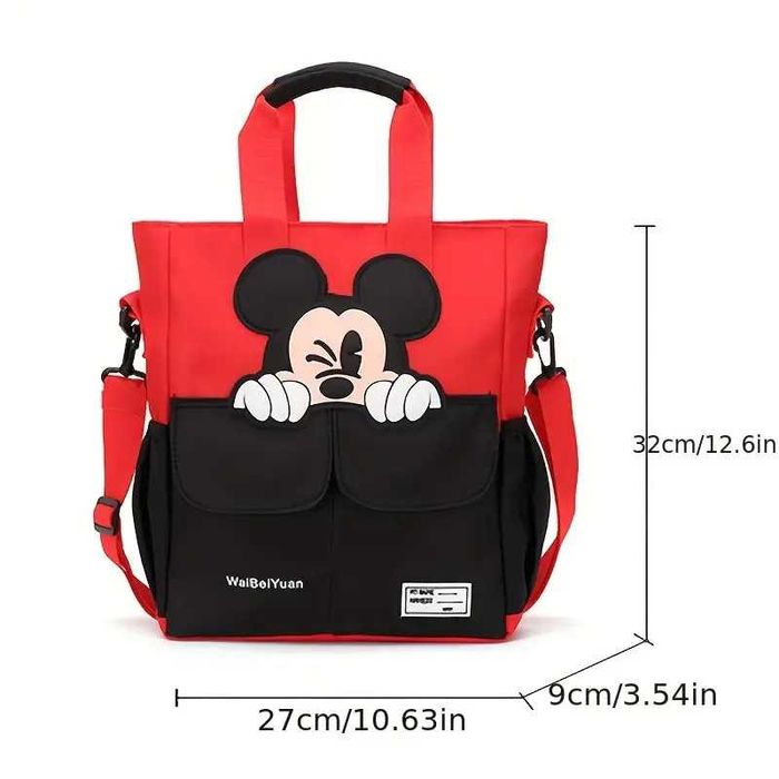 Torba Na RamiĘ Mickey Mause + Brelok Minnie