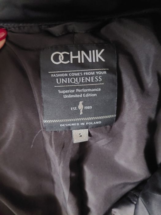 Kurtka puchowa ochnik S oversize