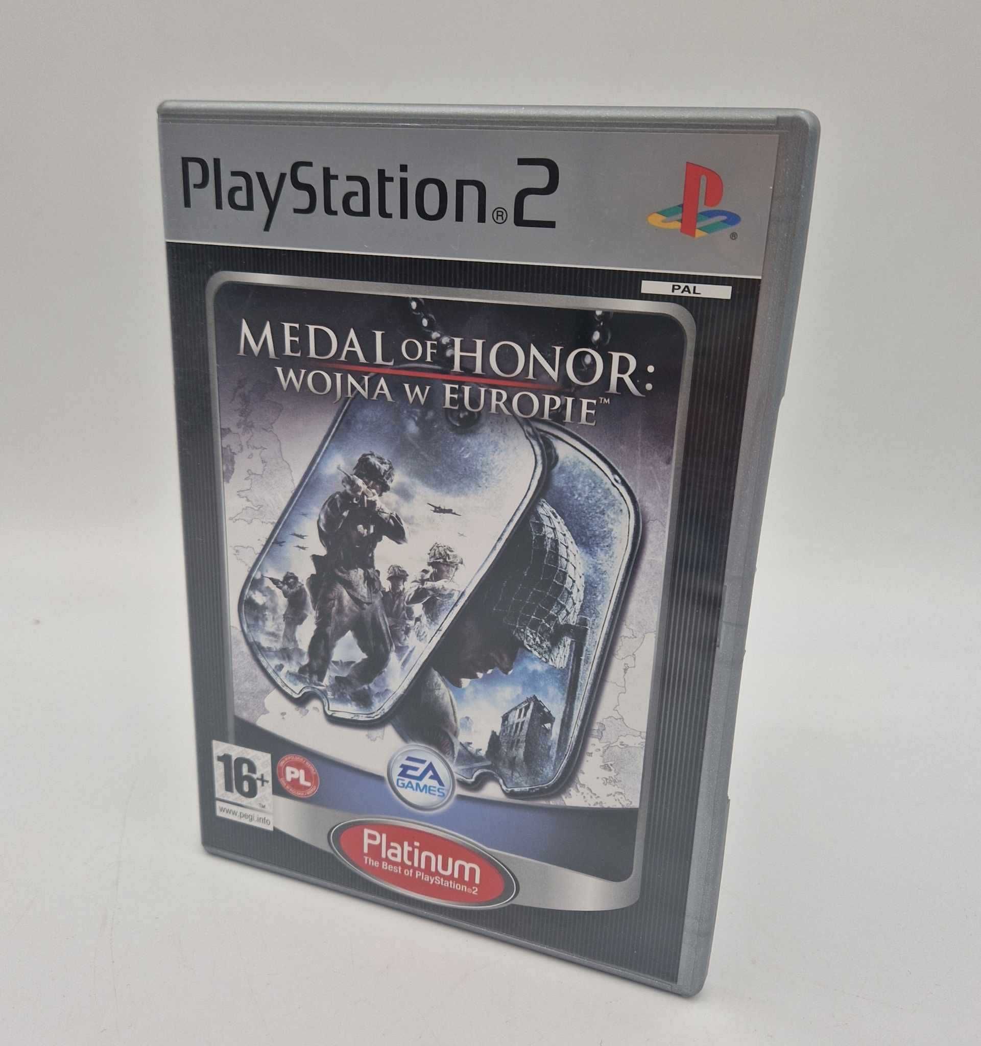 Gra na PS2 Medal Of Honor Wojna w Europie