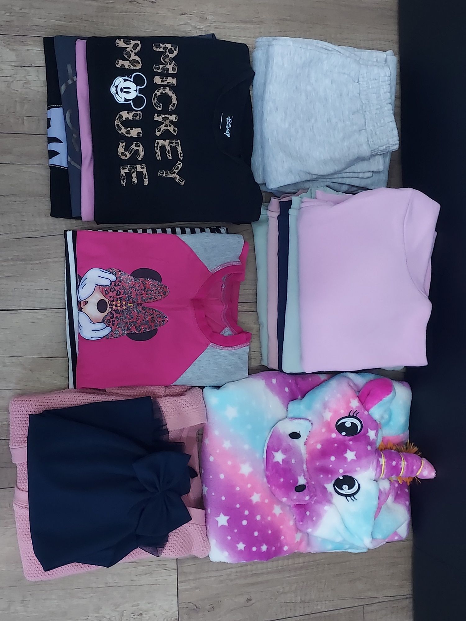 Ubrania dla dziewczynki rozm 140 zestaw H&M reserved cocodrilo