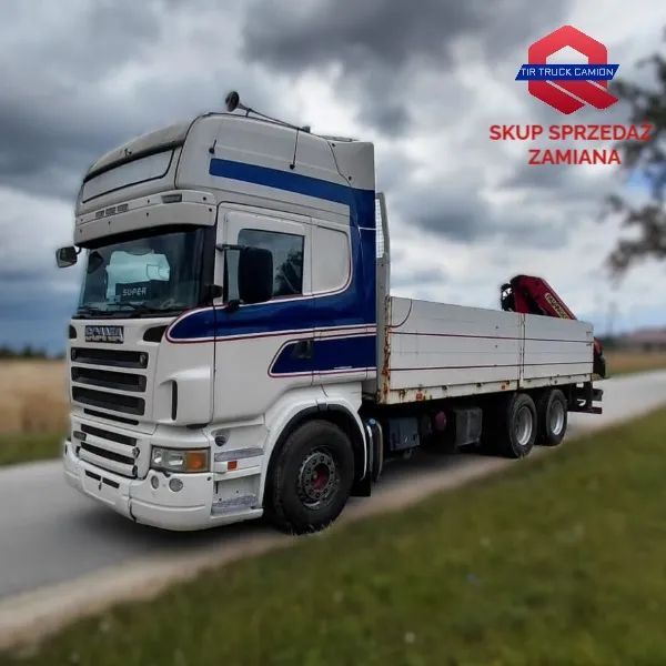 Scania R 620 AUTOAMT RETARDER 6X 4  HDS PALFINGRR EURO 5 5 ZAMIANA