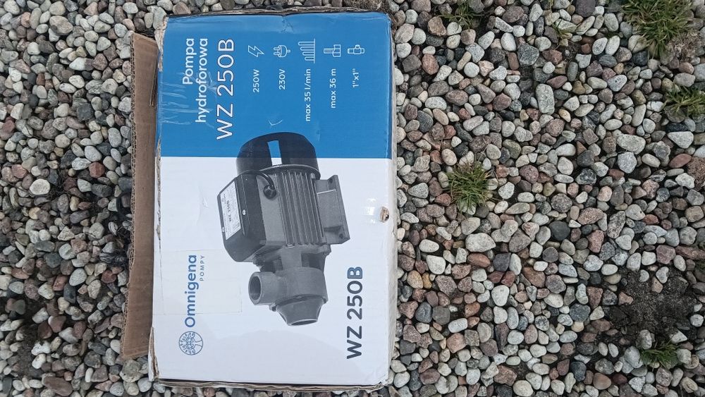 Nowa pompa do wody z silnikiem