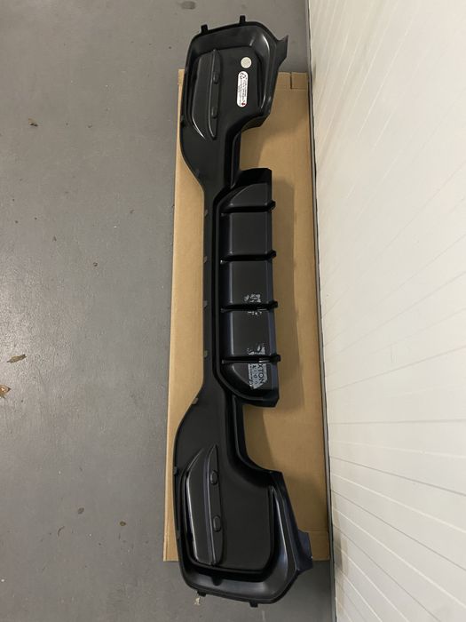 SPOILER DIFUSOR DE ESCAPE PALA ABA LÂMINA LÁBIO RABETA AVENTAL LIP BMW SERIE 1 F20 F21 LCI PACK M PERFORMANCE