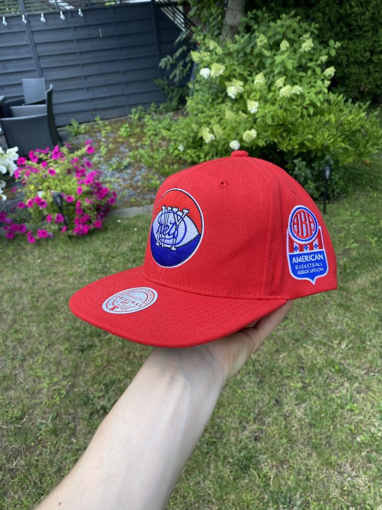 Męska czapka z daszkiem Mitchell & Ness Nets NBA Snapback cap