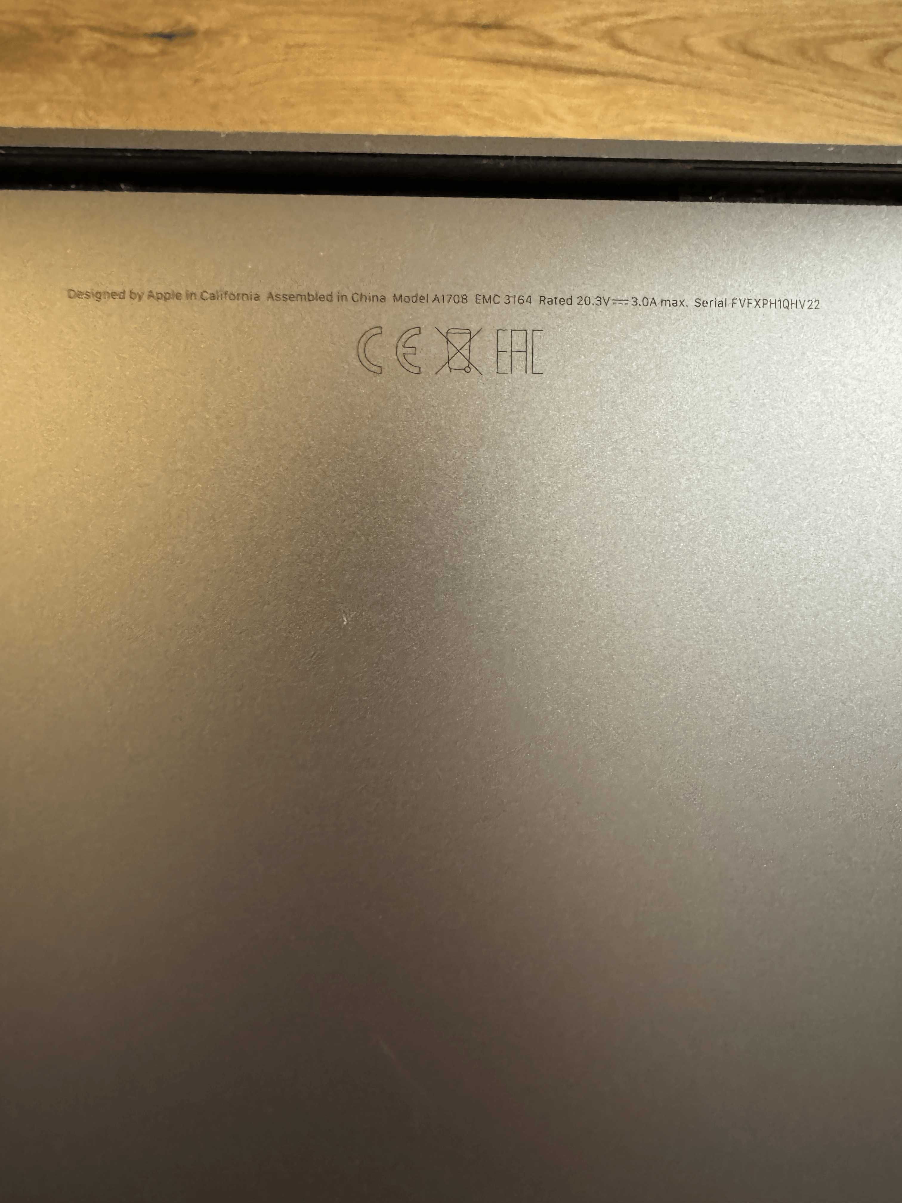 Macbook Pro A1708 8/128GB