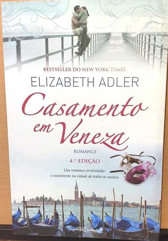 Livro Casamento em Veneza de Elizabeth Adler