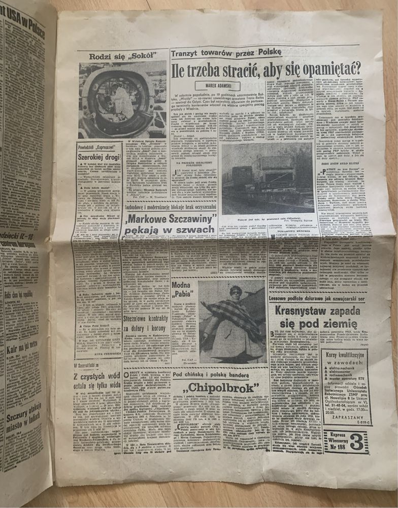 Express Wieczorny 28 wrzesnia 1987