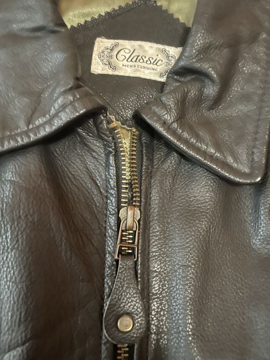 Кожаная куртка L-XL Пилот Бомбер США