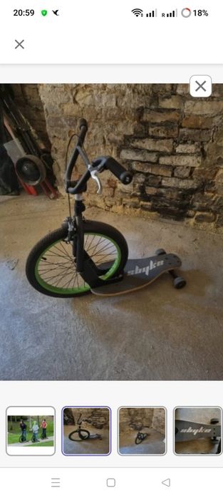 Sbyke rower/hybryda/deskorolka