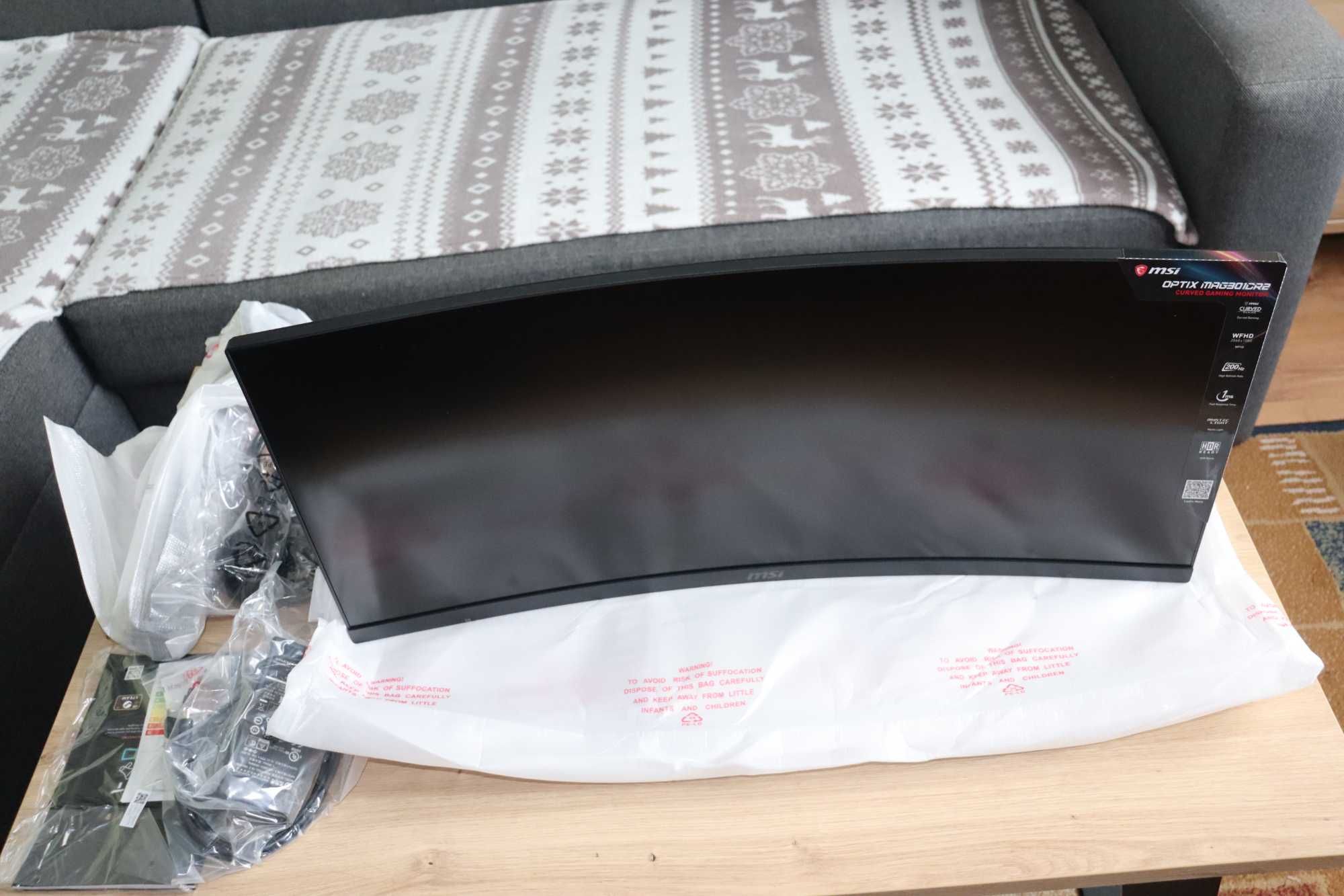 Monitor MSI OPTIX MAG301CR2 Curved WFHD