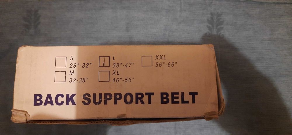 Cinta Lombar L ( HR Protecção )