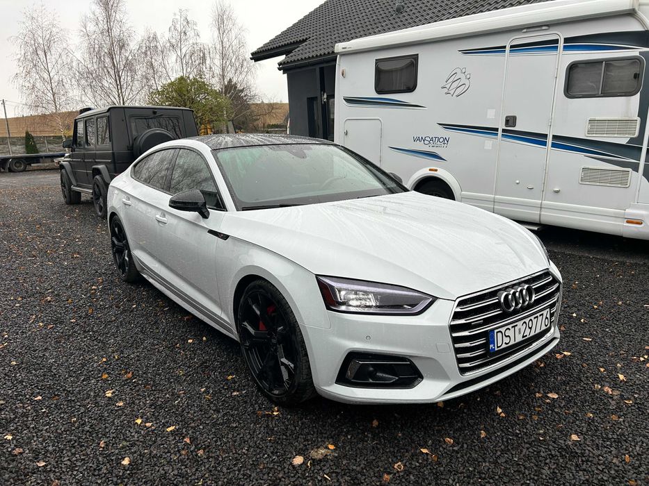 Audi a5  2.0tfsi  biała perła