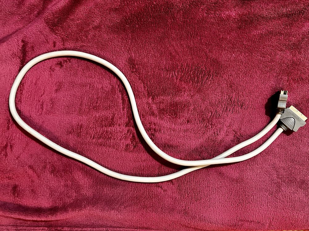 Kabel euro scart 21 pin dł. 1,5 m