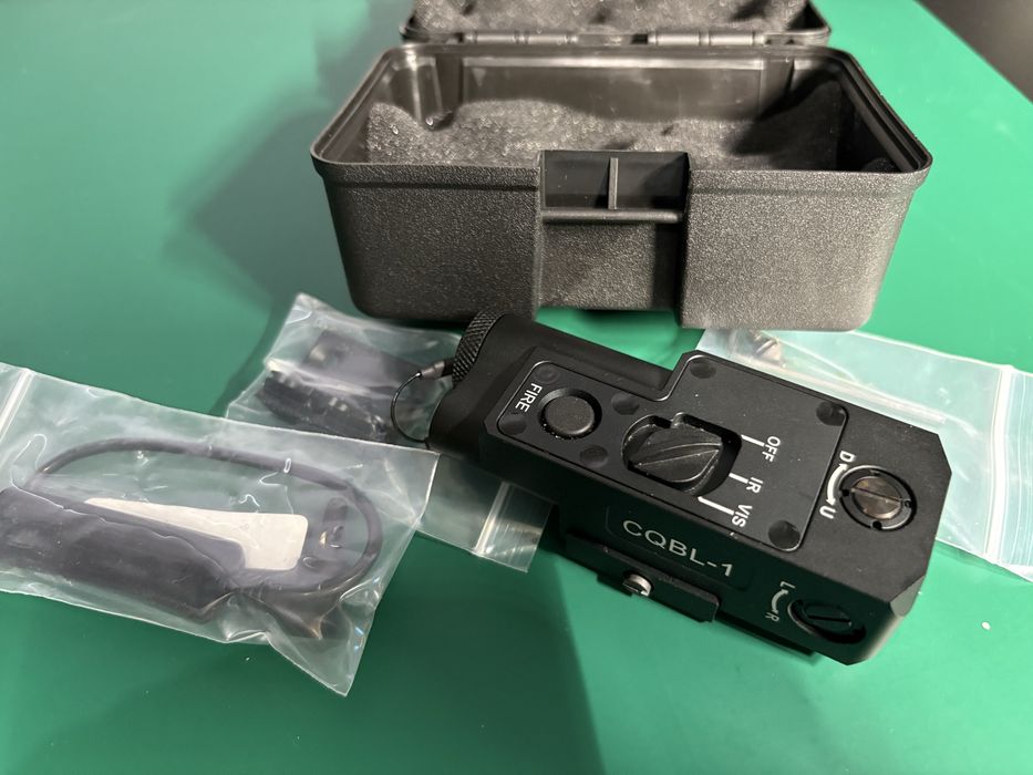 CQBL-1 celownik laserowy zielony+ir metalowy