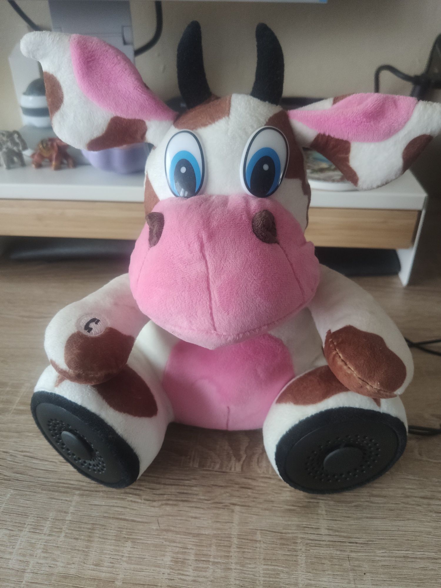 Głośnik bluetooth maskotka - krowa