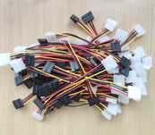 Перехідник Molex to Sata, 20 грн/шт
