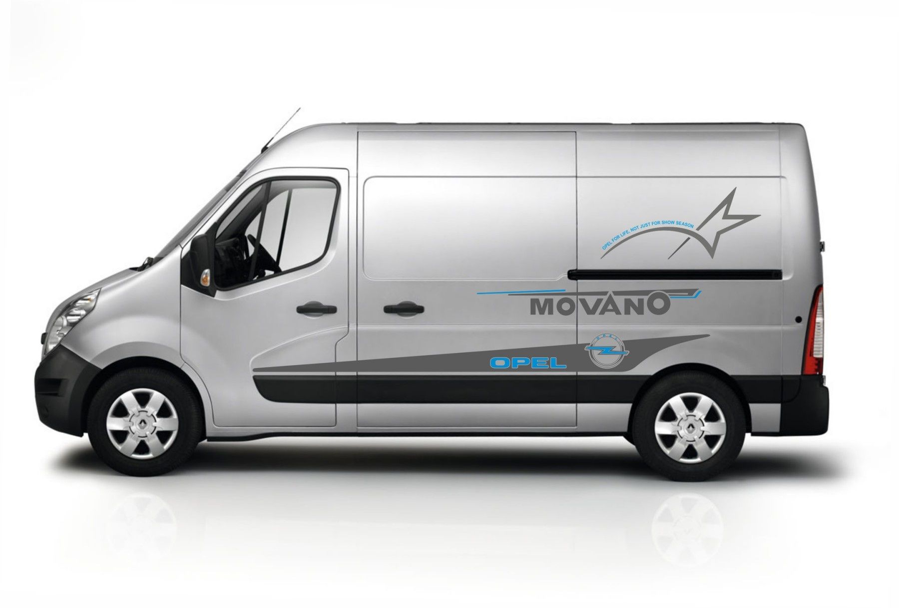 Наклейки Renault Master Movano Opel