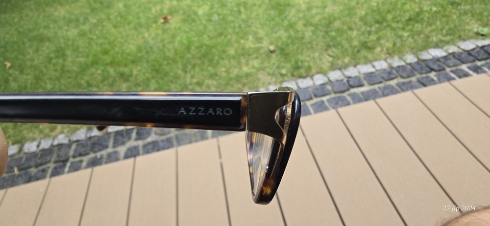 Oprawki Azarro Panterki Kocie Oczy ze szkłami minusy Okulary