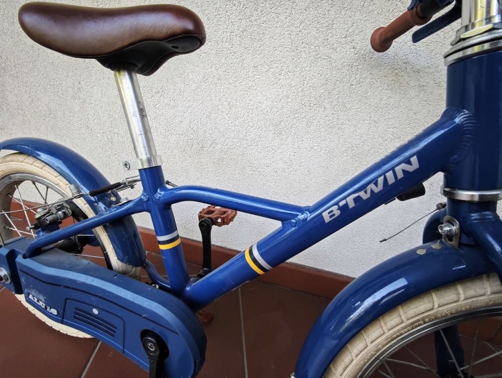Rower dziecięcy B'Twin 900 Racing 16” – stan bardzo dobry