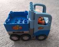 Lego duplo ciężarówka tir ludzik paleta