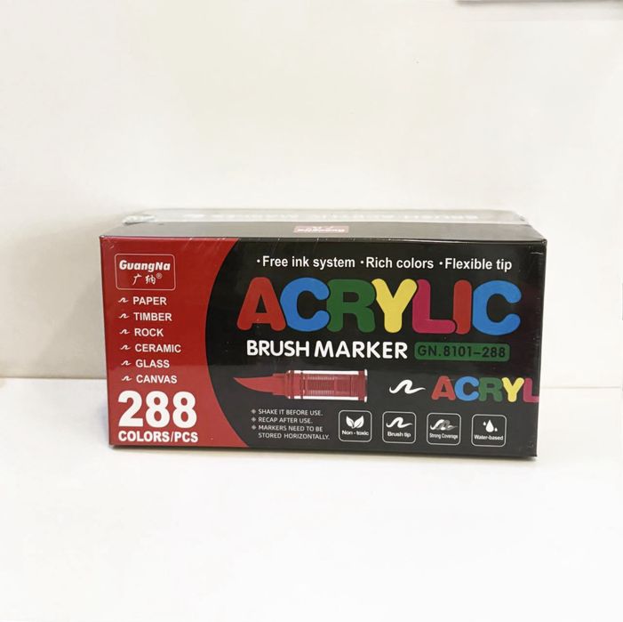 оригінальні акрилові маркери guangna 288