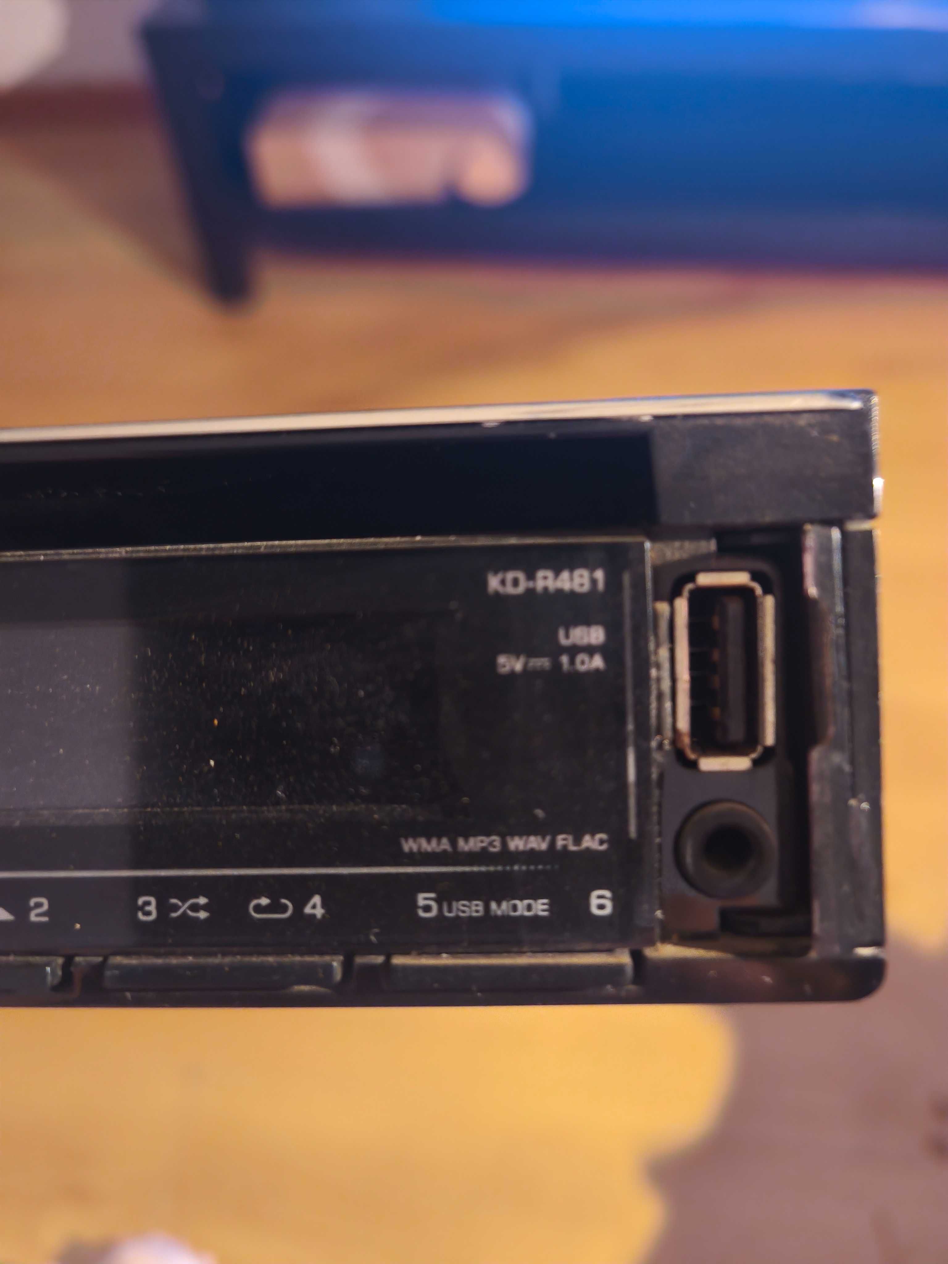 Vendo radio jvc kD R481 com CD e usb