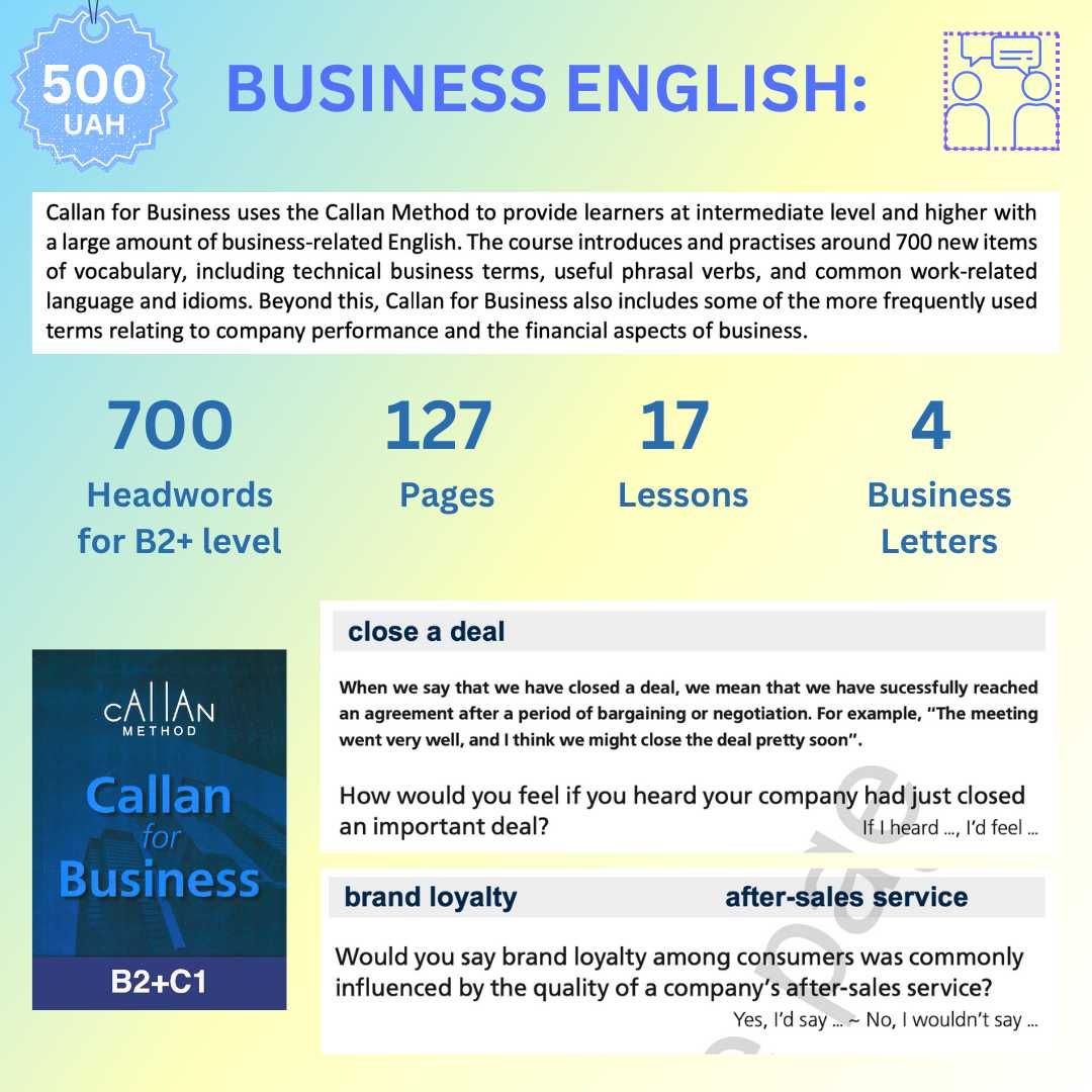Spoken English Teacher B2, C1 Уроки розмовної англійської мови