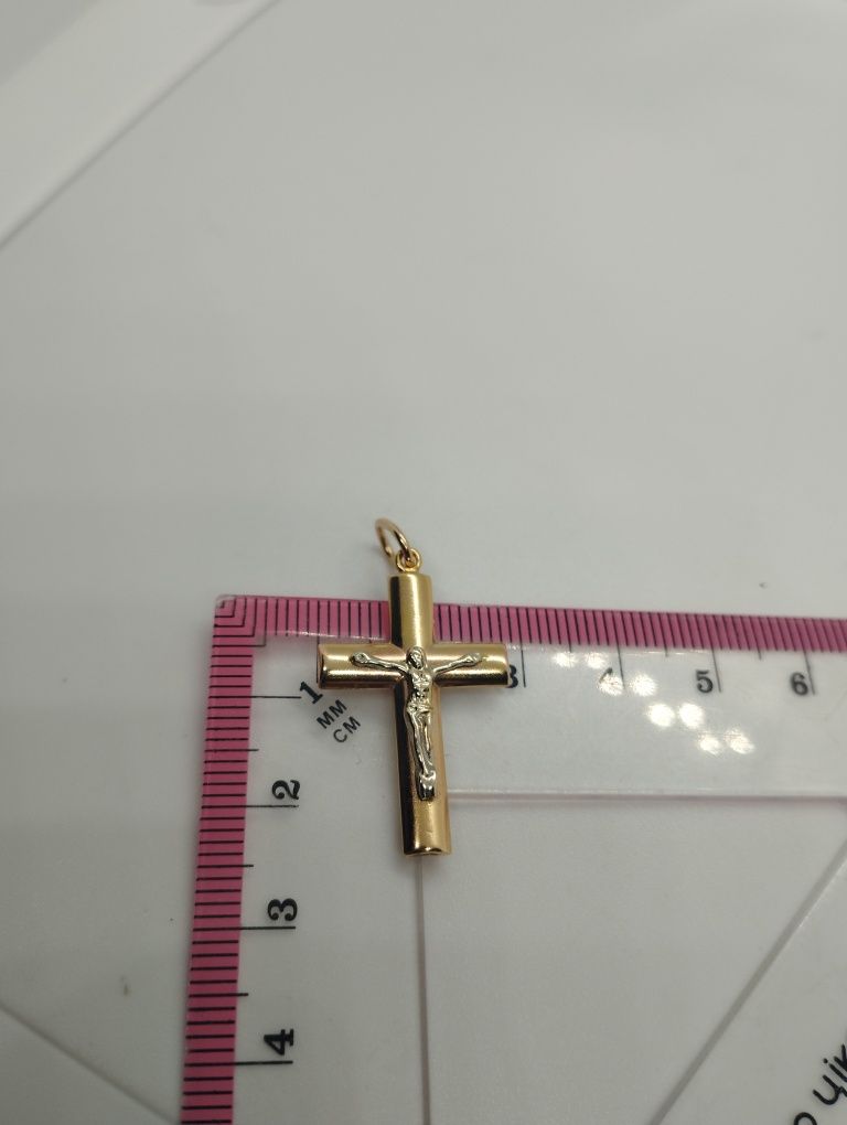 Золотой крестик 2.14 грамма