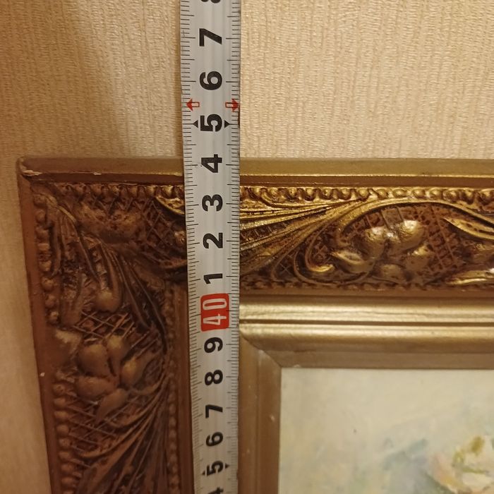 Картина маслом "Предложение"