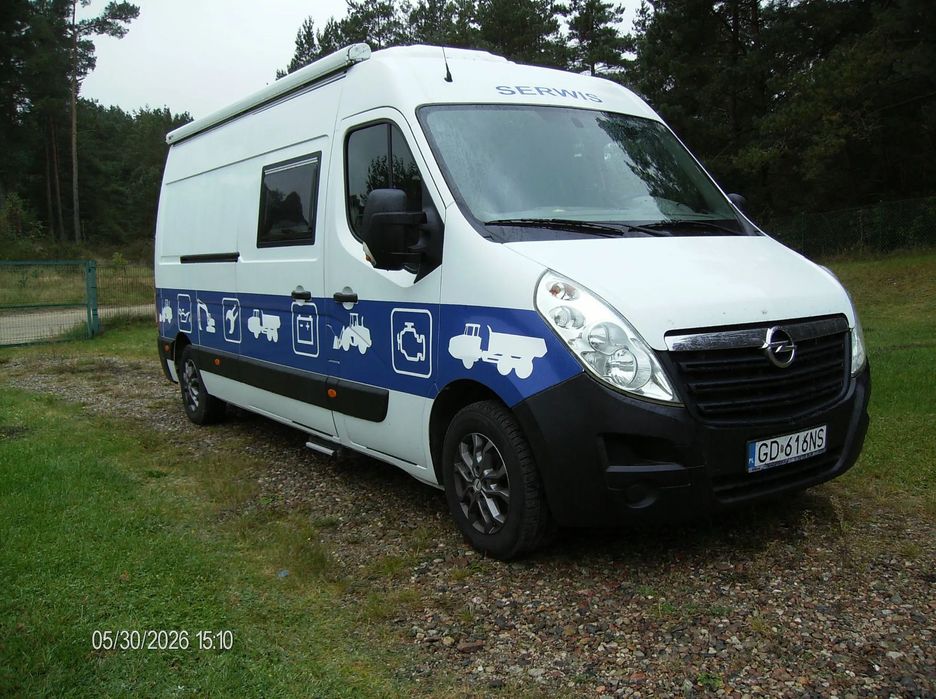 Opel Movano  Kampervan Opel Movano 2,3 diesel 163KM 2016r. z roczną zabudową .