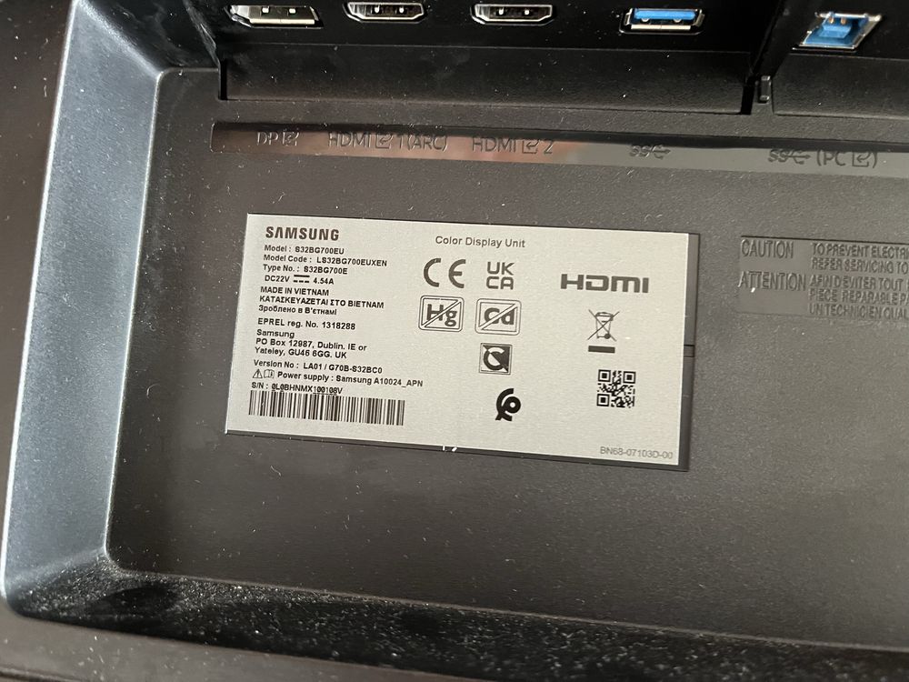 Samsung Odyssey g7 32” 240hz stan bdb